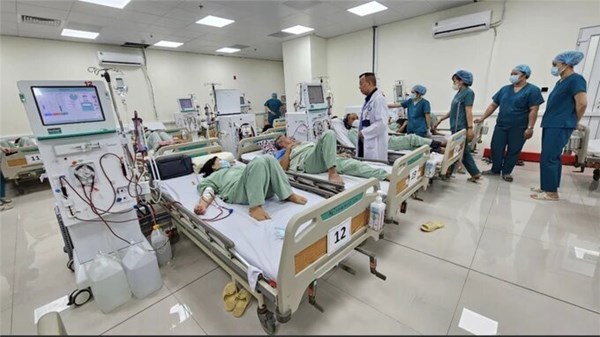 Bệnh viện Đa khoa khu vực Hóc Môn đảm bảo đủ máy chạy thận nhân tạo phục vụ người bệnh